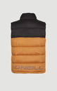 O'RIGINALS PUFFER VEST RICH CARAMEL COLOR BLOCK