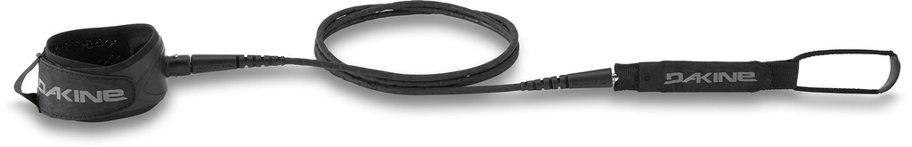 KAIMANA TEAM LEASH  7' x 1/4&quot; BLACK
