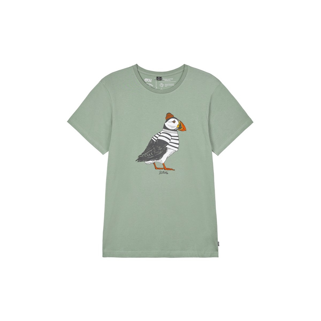 POCKHAN TEE A GREEN SPRAY