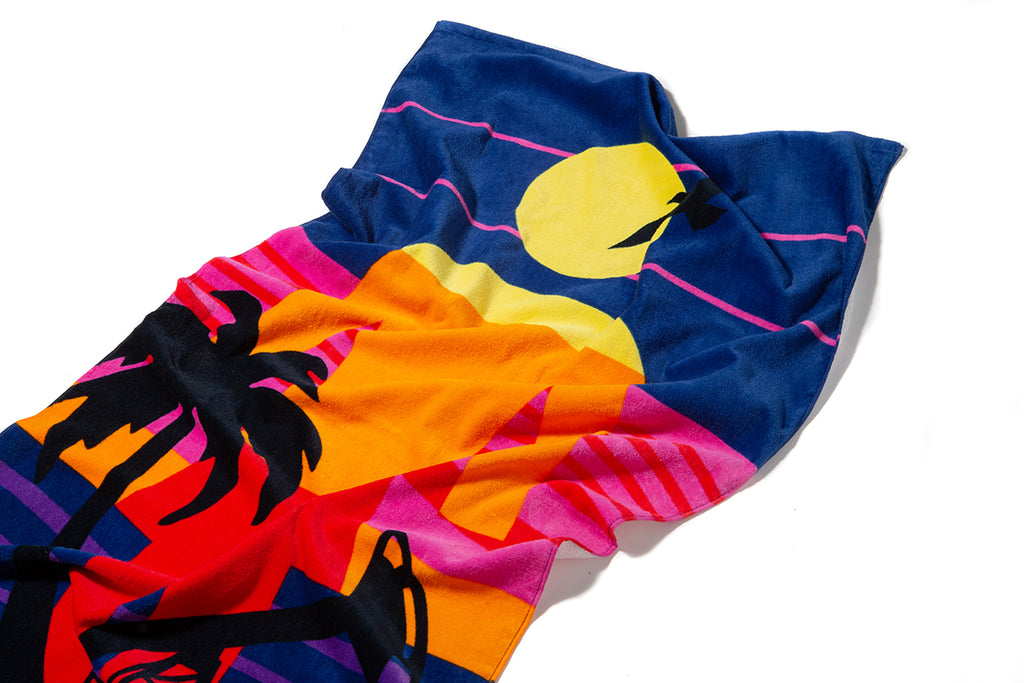 GIRL RAT BEACH TOWEL