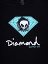 DIAMOND REAPER SIGN TEE BLACK