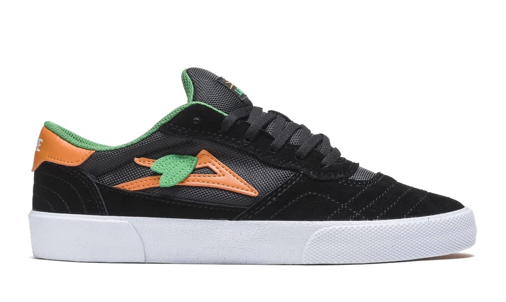 CAMBRIDGE BLACK/ORANGE SUEDE