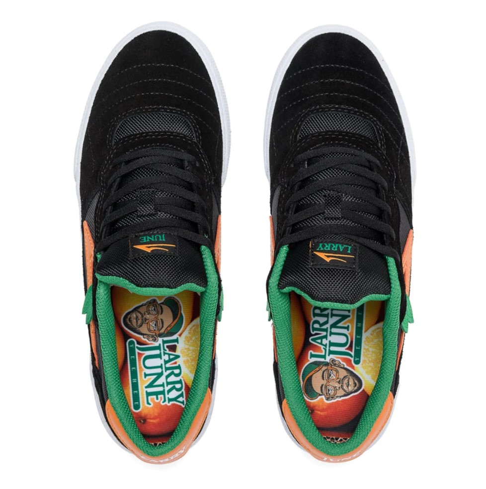 CAMBRIDGE BLACK/ORANGE SUEDE
