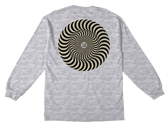 CLASSIC SWIRL OVERLAY  L/S ASH