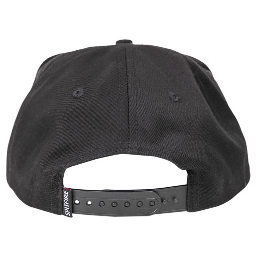 CLASSIC 87' SWIRL PATCH STRAPBACK BLK/RED