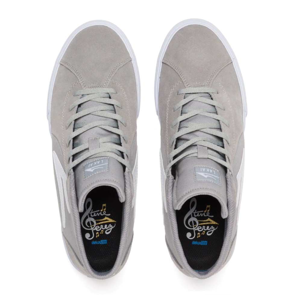 FLACO II MID LIGHT GREY SUEDE
