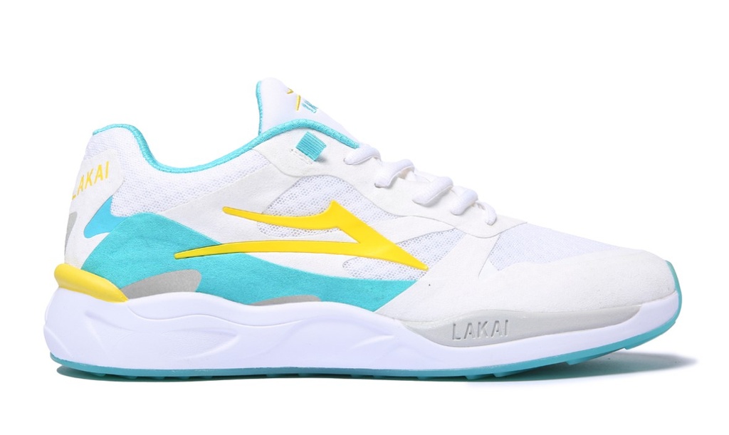 EVO 2.0 WHITE/TEAL SUEDE