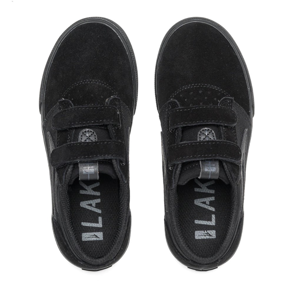 GRIFFIN KIDS BLACK/BLACK SUEDE