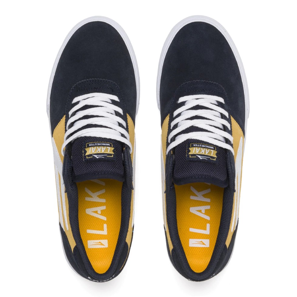 MANCHESTER NAVY/WHITE SUEDE