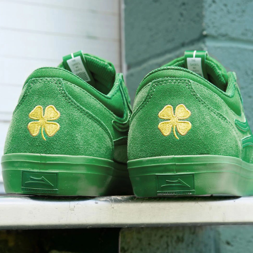 GRIFFIN GREEN SUEDE