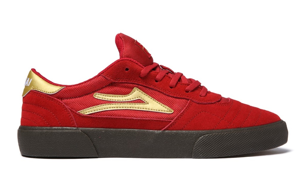 CAMBRIDGE RED/GUM SUEDE