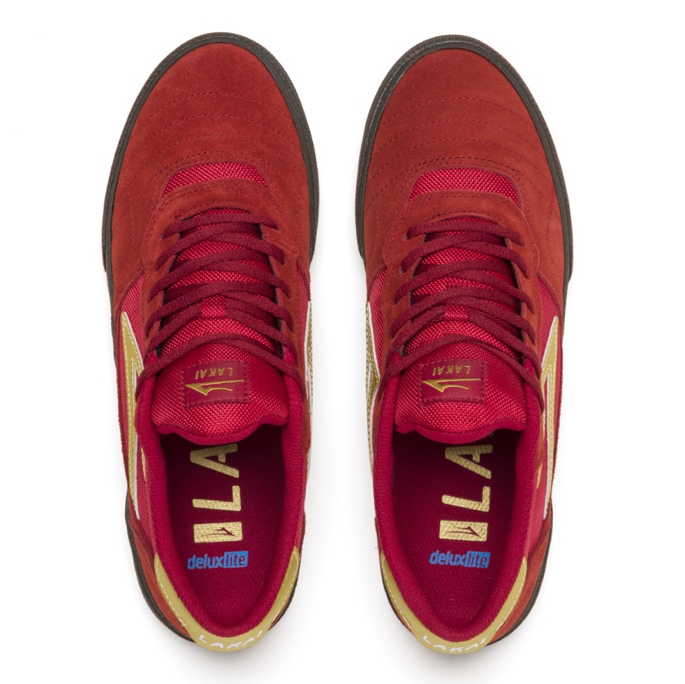 CAMBRIDGE RED/GUM SUEDE