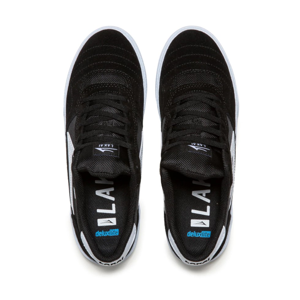 CAMBRIDGE BLACK/WHITE SUEDE