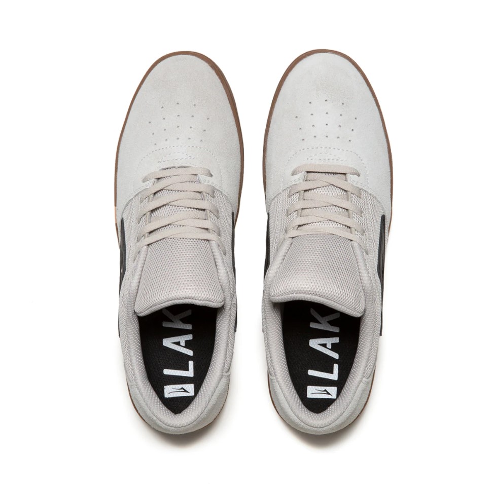 BRIGHTON WHITE/GUM SUEDE