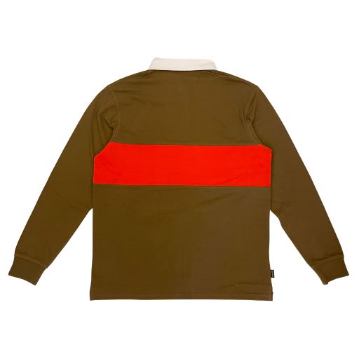 KROOKED EYES RUGBY BROWN/RED