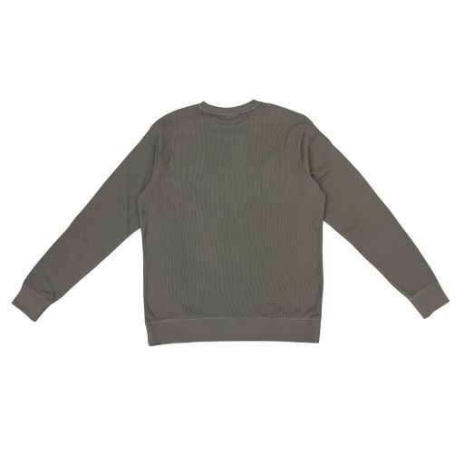 LIL BLACK HERO OUTLINE EMB CRW CHARCOAL