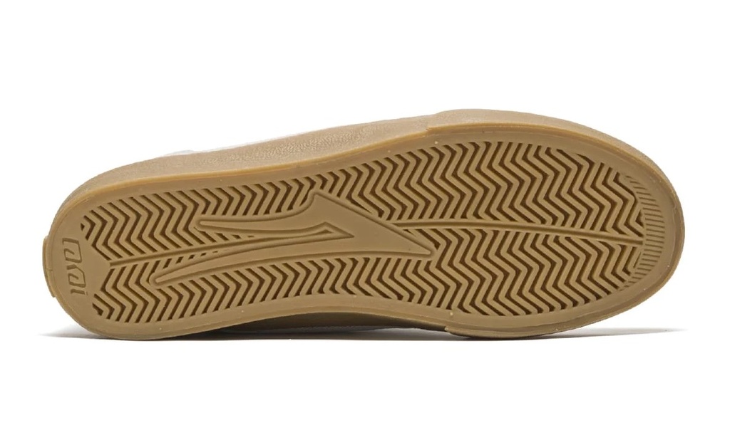 CARDIFF WHITE/GUM SUEDE