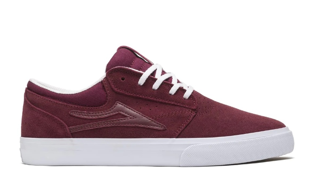 GRIFFIN BURGUNDY SUEDE
