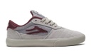 CAMBRIDGE KIDS GREY/BURGUNDY SUEDE