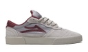 CAMBRIDGE GREY/BURGUNDY SUEDE