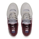 CAMBRIDGE GREY/BURGUNDY SUEDE
