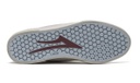 CAMBRIDGE GREY/BURGUNDY SUEDE