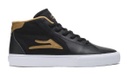 FLACO II MID BLACK/TOBACCO LEATHER