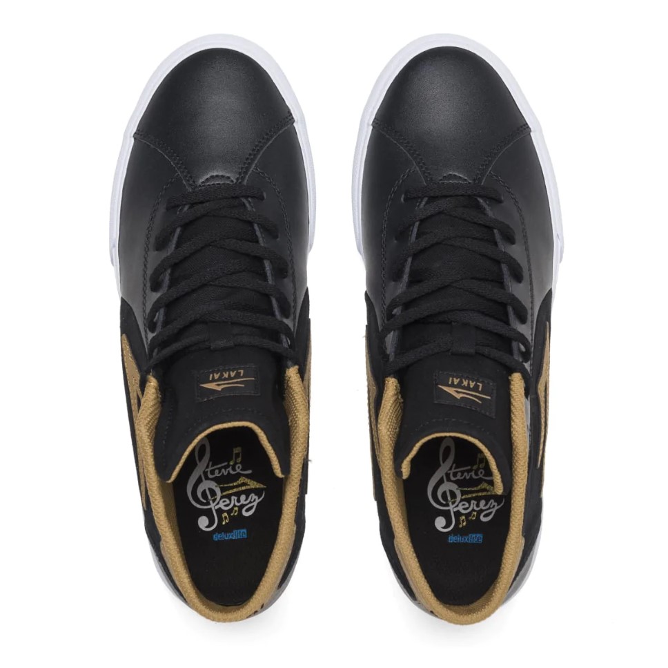 FLACO II MID BLACK/TOBACCO LEATHER