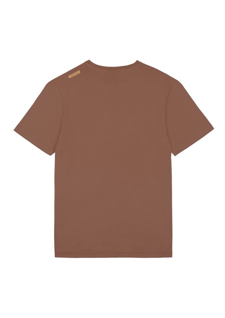 BASEMENT CORK TEE I RUSTIC BROWN