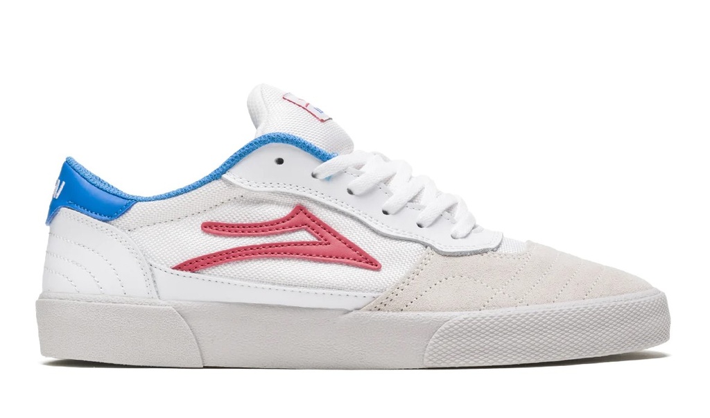 CAMBRIDGE WHITE/CORAL SUEDE