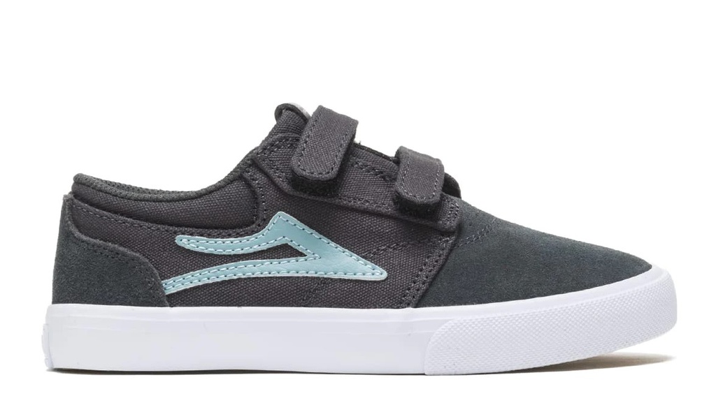 GRIFFIN KIDS CHARCOAL/NILE SUEDE