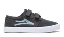 GRIFFIN KIDS CHARCOAL/NILE SUEDE