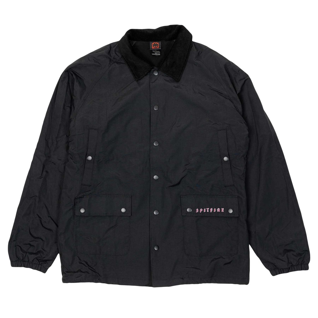 OLD E EMB JACKET BLK/RED/WHT
