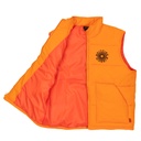 CLASSIC '87 SWIRL PUFF VEST ORANGE/BLK
