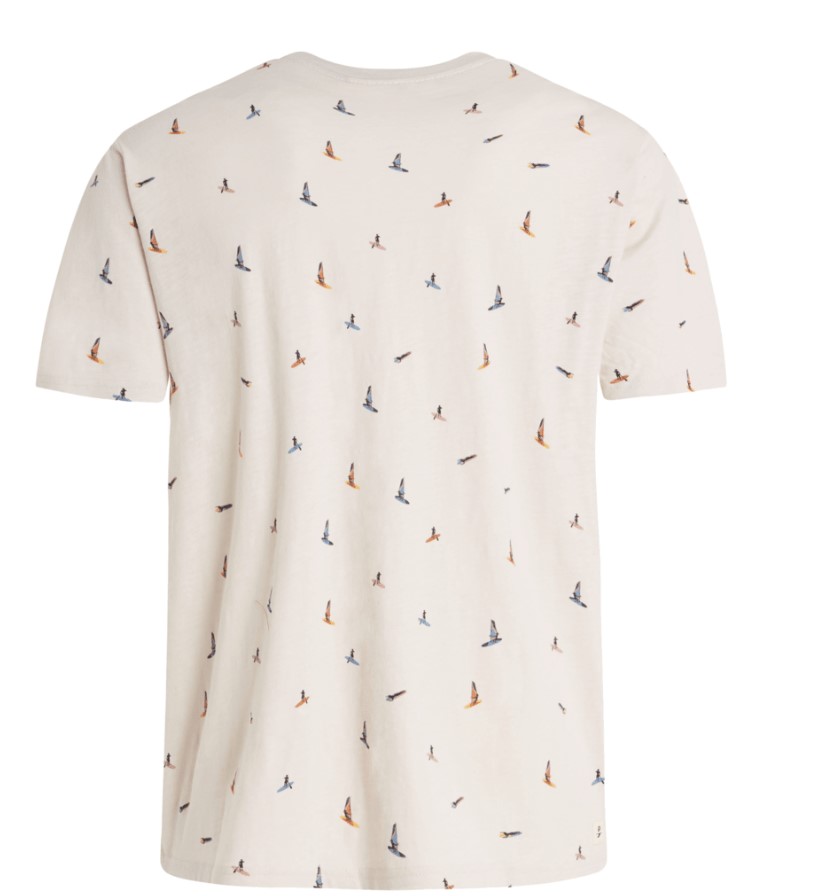 MNS PRTCOTTES T-SHIRT KITOFFWHITE