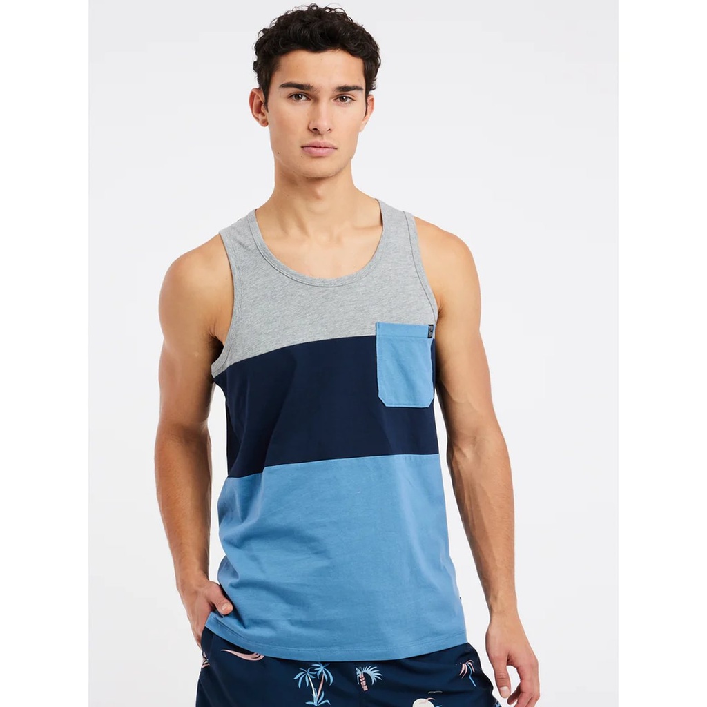 MNS PRTBLAVAND SINGLET RIVER BLUE