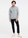 MNS NXGOLLIE FULL ZIP HOOD DK GREY ME