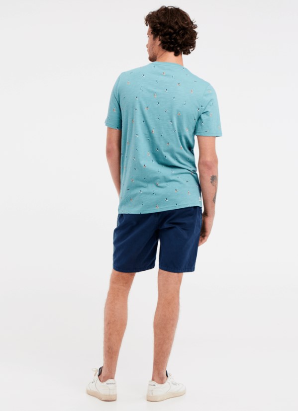 PRO MNS PRTCOTTES T-SHIRT ARCTICGREEN