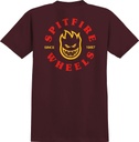 BIGHEAD CLSC YOUTH TEE MAROON/RED/YLW