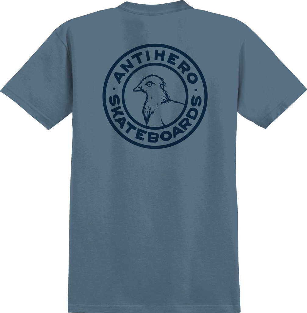 BSC PIGEON ROUND DBL TEE INDIGO BLUE/NAVY