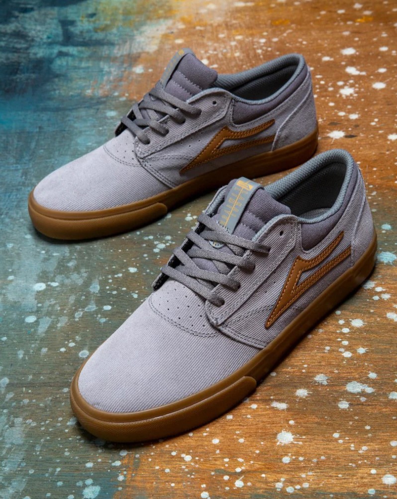 GRIFFIN GREY/GUM CORD SUEDE