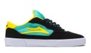 CAMBRIDGE BLACK/TEAL SUEDE