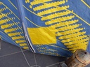 SWITCHBLADE KITE ONLY 2022 CYAN/YELLOW 12m (used)