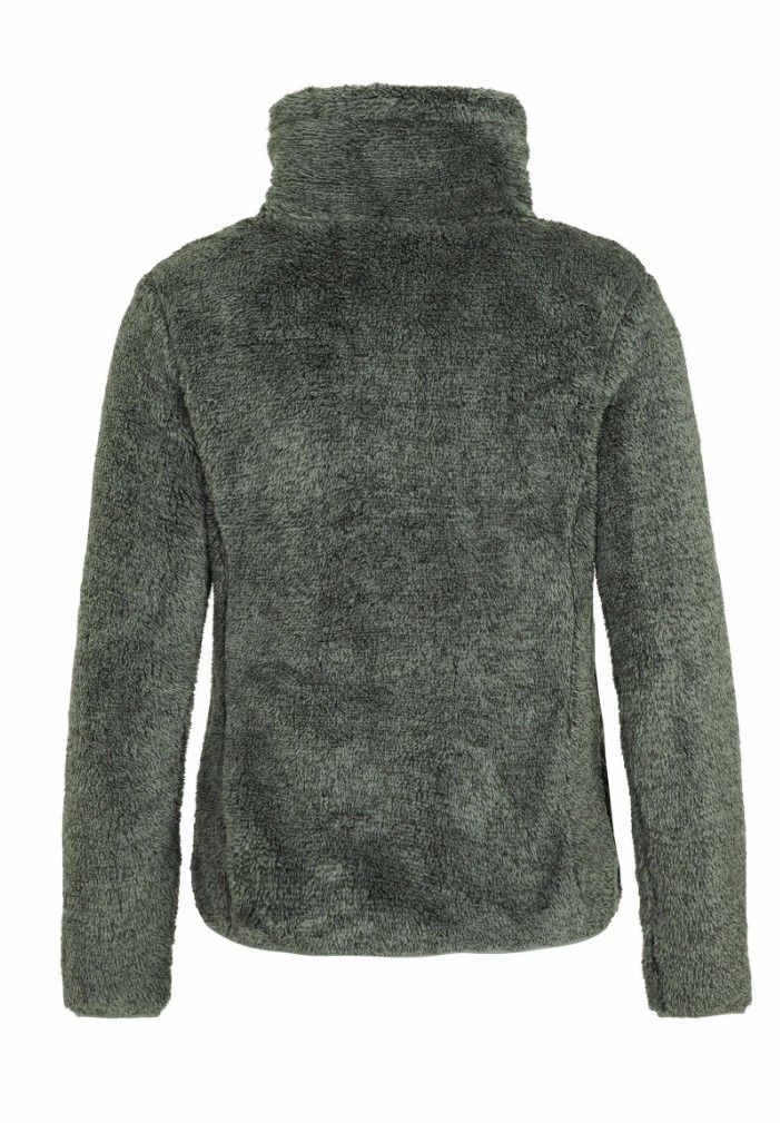 PRT RIRI FULL ZIP TOP MISTY GREEN