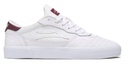 CAMBRIDGE WHITE/BURGUNDY LEATHER