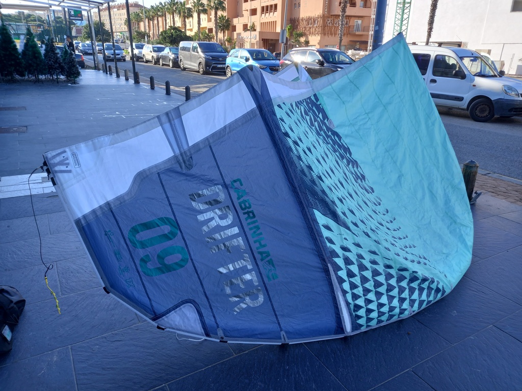 DRIFTER KITE ONLY 2022 TURQUOISE/CYAN 9m (used)