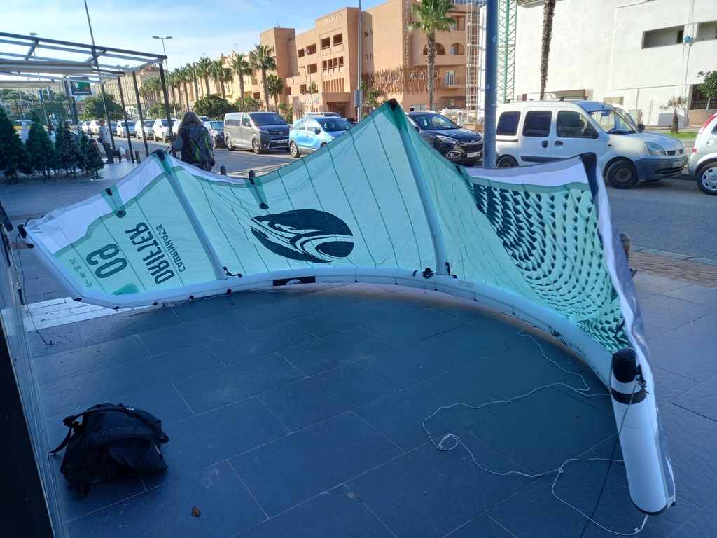 DRIFTER KITE ONLY 2022 TURQUOISE/CYAN 9m (used)