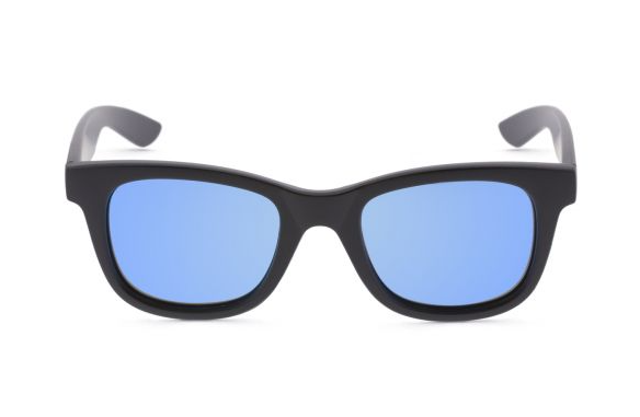 SHARK SHINY BLK BLUE LENS