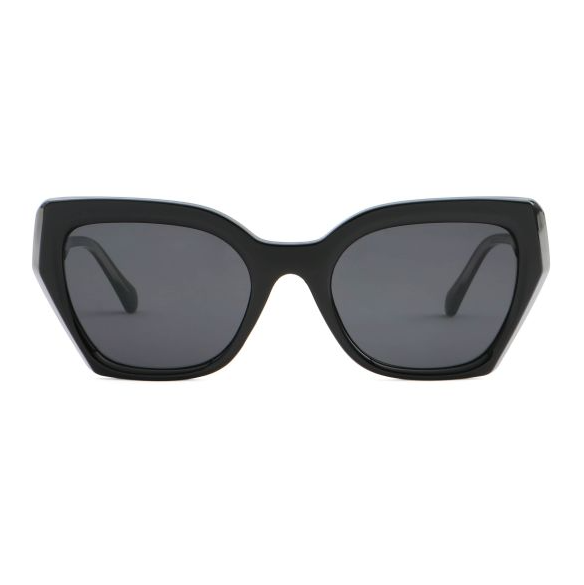 REGINA SHINY BLK SMOKE LENSE