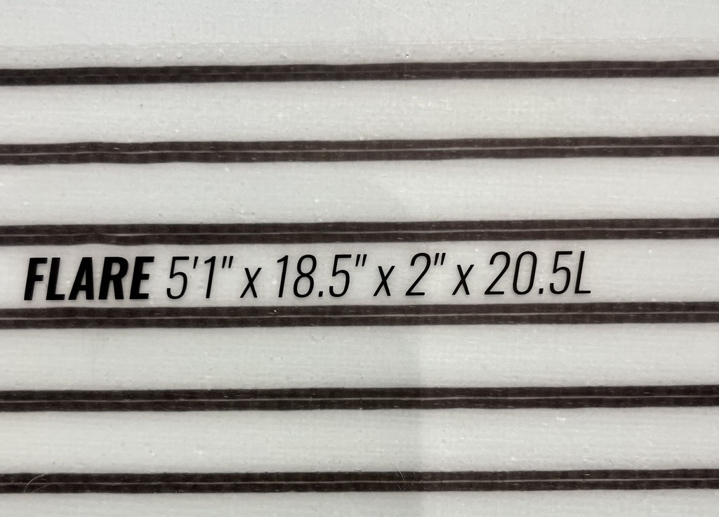 FLARE QUAD FISH 2024 5'1&quot; (used)